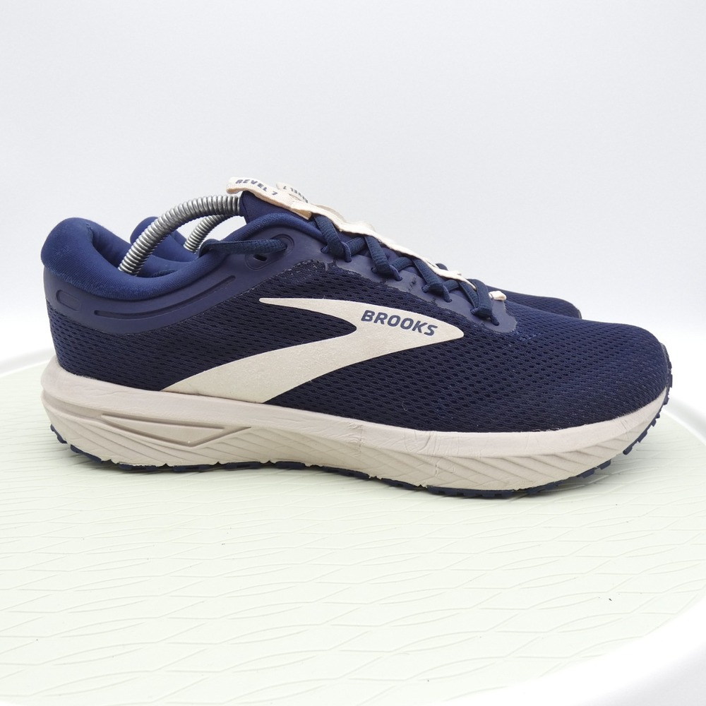 Brooks Revel 7 1104351D495 Mens 10.5 D Running Shoes Peacoat Blueprint Sneakers